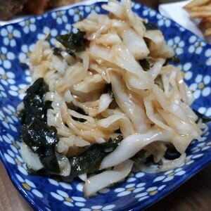 春キャベツの酢味噌ドレッシング和え♪